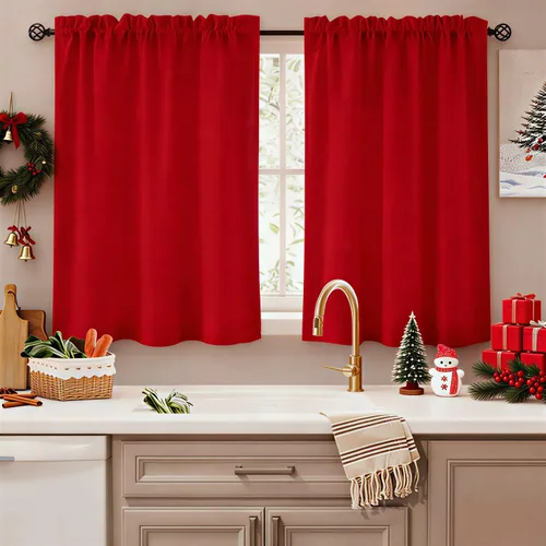 Vista 26 de HOMEIDEAS - Cortinas semitransparentes de privacidad blancas que no se transparentan, 52 x 96 pulgadas Blanco