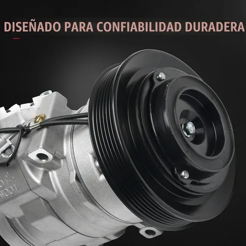 Vista 5 de Kit de reemplazo de compresor de aire acondicionado y embrague - Compatible con vehículos Toyota - 2003, 2004, 2005, 2006, 2007, 2008 Corolla