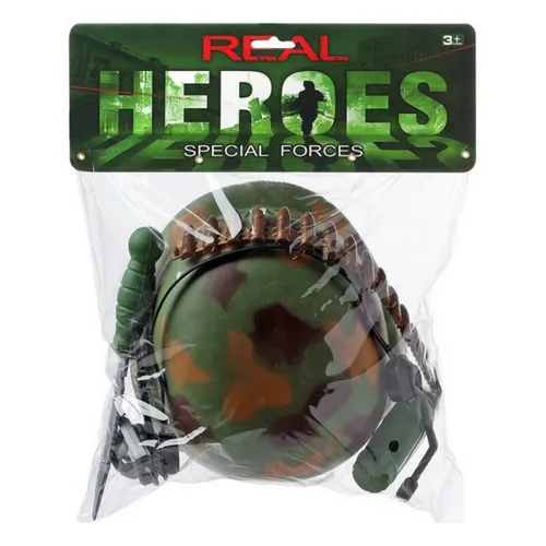 Vista 3 de Set de Policía Heroes 38368 (5 pcs) Verde Militar 33 x 28 cm