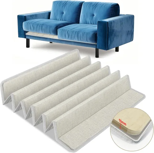 Vista 16 de Soporte para Cojín de Sofá para Asiento Flácido - Protector para Sofá, Tablero de Inserción para Cojines Flácidos, Piezas de Reemplazo para Sofás