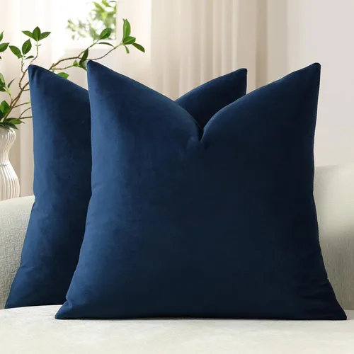 Vista 43 de Funda de almohada para cuerpo de Dezene, súper suave de terciopelo con cierre de cremallera oculto.