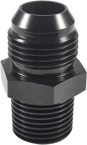 Vista 9 de Adaptador de tubería macho 4AN a NPT de 1/4 pulgadas, adaptador recto de aluminio de 4AN a 1/4 de pulgada NPT para accesorios de sistema
