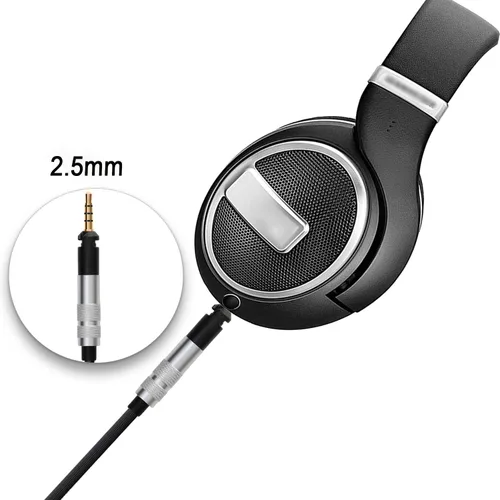 Vista 3 de Tiandirenhe Cable de repuesto actualizado de 0.138 in para auriculares Sennheiser HD518 HD519 HD558 HD569 HD579 HD598 HD598 HD599 CS SE SR, adecuado