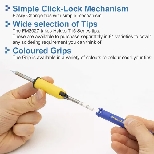 Vista 3 de Hakko FM2027-01 Soldador