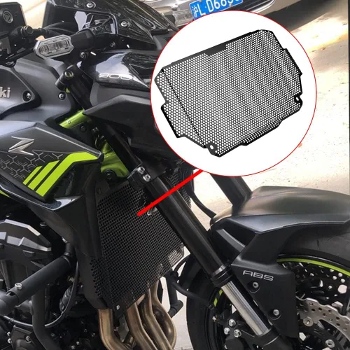 Vista 2 de Z900 - Accesorios de motocicleta para radiador, cubierta protectora de rejilla de radiador, compatible con Kawasaki Z900 Z 900 2018 2019 2020 2021