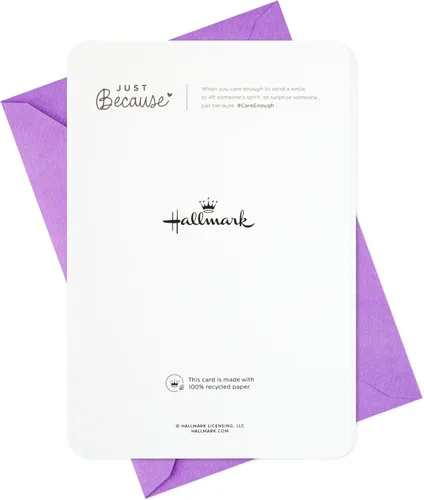 Vista 5 de Hallmark Tarjetas de agradecimiento para enfermeras o profesores, paquete Púrpura-Menta