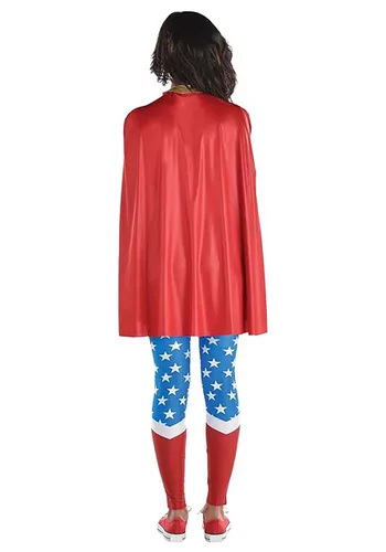 Vista 3 de Disfraz de Mujer Wonder Woman de DC Comics Multicolor