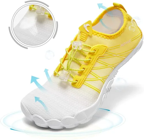 Vista 2 de HIITAVE Zapatos de agua antideslizantes, zapatos acuáticos descalzos, de secado rápido, ligeros con playa, río, piscina, para hombres y mujeres