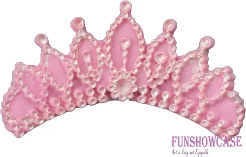Vista 2 de Funshowcase Crown Queen - Molde de silicona para Sugarcraft, decoración de cupcakes, joyas, arcilla polimérica, proyectos de manualidades