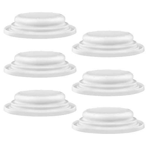 Vista 7 de Tapones de cúpula Maymom, anillos de rosca, discos de sellado compatibles con botellas naturales Avent, botellas de PP; no incluye tetina. Convierta