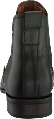Vista 3 de Marc Joseph New York Botas Chelsea de piel para mujer con detalle perforado Chukka