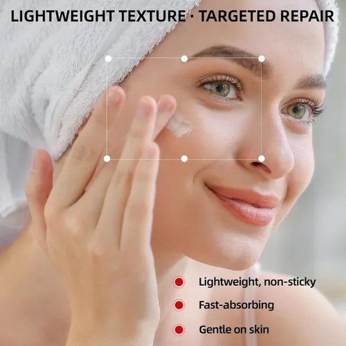 Vista 7 de Suero de ojos con cafeína para ojeras e hinchazón, antiarrugas, reafirmante y suaviza las líneas finas, tratamiento de suero de retinol debajo
