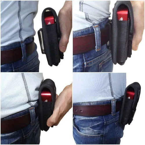Vista 4 de Funda de bloqueo de agarre para motocicleta para BigPantha Grip Lock (y imitaciones de construcción similar). Funda de nailon totalmente probada que