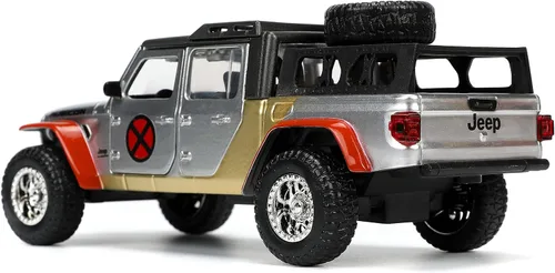 Vista 6 de Jada 33363 - Figura fundida a presión de Gladiador y Coloso 2020 de Marvel X-Men Hollywood Rides Series 1/32
