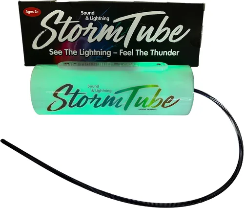 Vista 6 de Instrumento musical de tubo de tormenta para adolescentes y adultos: ve el rayo y siente el trueno con el tubo de tormenta. Activado por movimiento