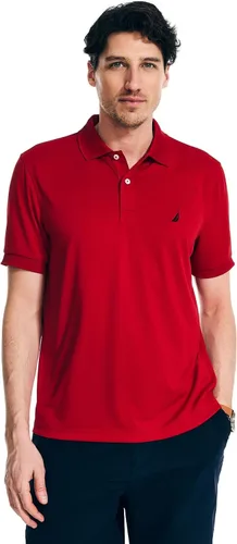 Vista 39 de Nautica playera polo clásica de mangas cortas, color sólido, para hombre