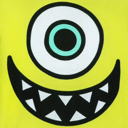 Vista 4 de Disney Pixar Disfraz de Mike Wazowski PJ PALS para niños Monsters Inc