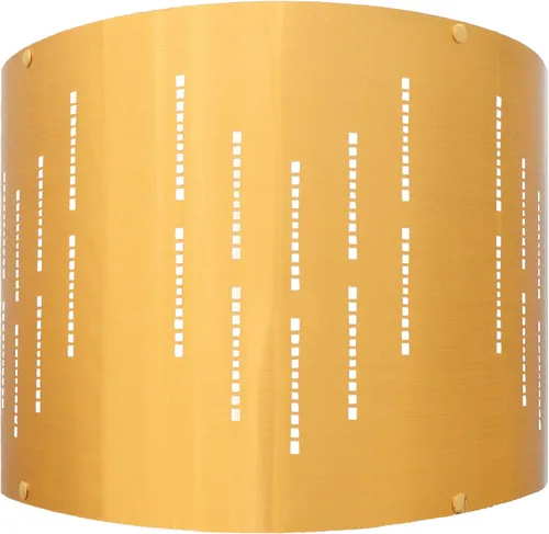Vista 14 de Royal Designs, Inc. Do It Yourself Drum Hardback Lamp Shade with Stencil Design, UNO Drop Fitter, HB-644U-8BLK-2, Black, 8 x 8 x 8, Pack of 2 Black