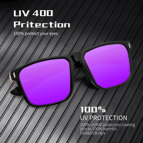 Vista 4 de BangLong Gafas de sol deportivas polarizadas para hombres y mujeres, pesca, conducción, correr, golf, estilo de diseñador, unisex, talla única