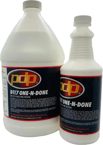 Vista 2 de Professional Detailing Products - PDP One-N-Done - Apósito de limpieza y brillo en un solo paso de 1 galón