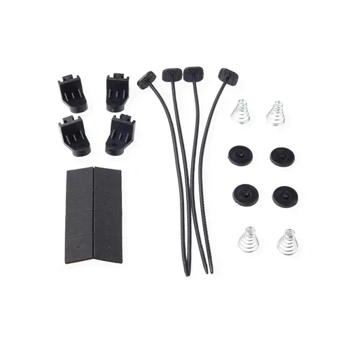 Vista 4 de Ventilador de enfriamiento del radiador eléctrico universal de 7 pulgadas con kit de montaje de 12V 800 CFM
