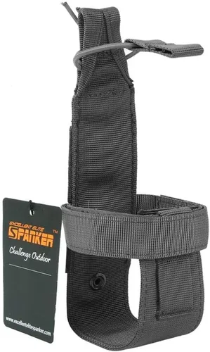 Vista 12 de EXCELLENT ELITE SPANKER - Soporte táctico militar portátil para botellas en el cinturón, con sistema Molle ajustable, soporte para botella de agua