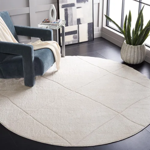Vista 8 de SAFAVIEH Melody Collection - Alfombra de pasillo de 8 pies, color marfil y beige, diseño bohemio, ideal para zonas de alto tráfico en pasillo, baño