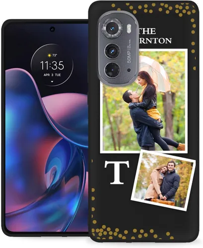 Vista 46 de Funda personalizada para Motorola Edge 2021 con nombre de texto y foto, diseño personalizado Edge2021 para teléfono móvil/smartphone/teléfono móvil