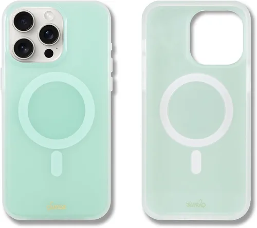 Vista 180 de Sonix x Barbie Funda para iPhone 15 Pro Compatible con MagSafe Probada para caídas de 10 pies Golden Hour