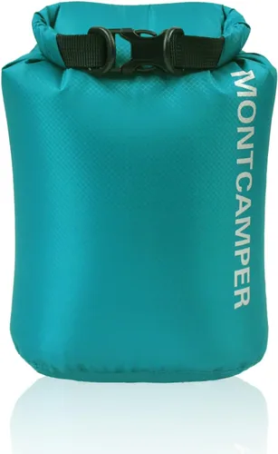 Vista 23 de Bolsa seca impermeable de 30D nailon - Adecuada para senderismo, kayak y rafting - Bolsa de almacenamiento impermeable portátil con cierre de rollo