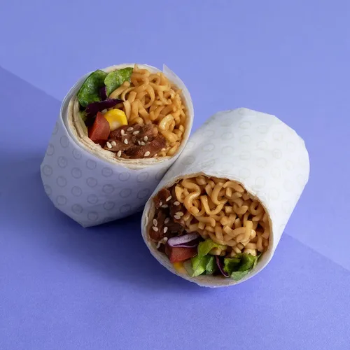 Vista 5 de Maruchan Tazón de fideos ramen con sabor a pollo con verduras, 3.31 onzas (paquete de 12)