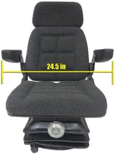 Vista 3 de RAParts FAA1214 - Kit de montaje de asiento de tela universal con reposabrazos