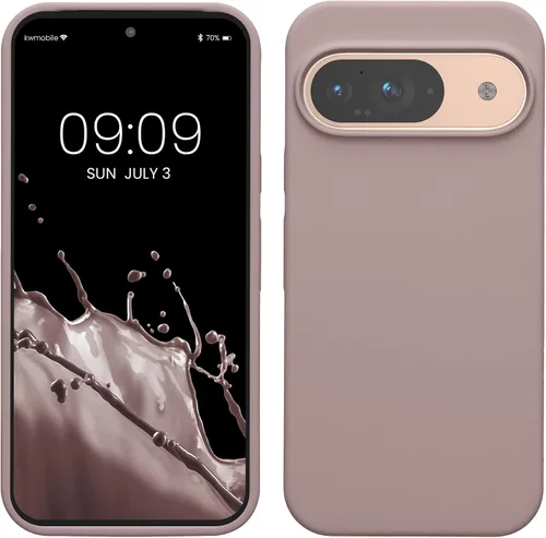 Vista 98 de kwmobile Funda Compatible con Google Pixel 6 Pro - Funda de Teléfono de Silicona TPU con Acabado Suave - Azul Caribe