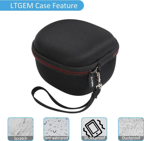 Vista 9 de LTGEM - Funda para Peltor Sport Tactical 100, 300 y 500, protector auditivo electrónico, bolsa de transporte protectora de almacenamiento duro