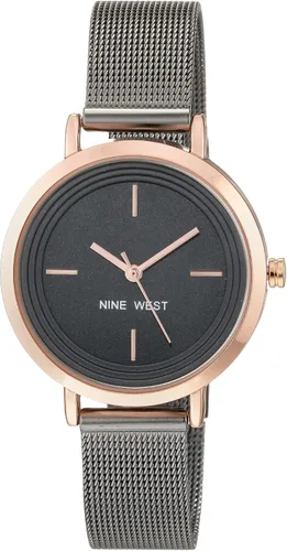 Vista 8 de Nine West - Reloj de brazalete de malla para mujer