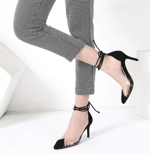Vista 6 de MACKIN J G161-1 Zapatos de tacón de aguja con cordones para mujer