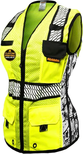 Vista 11 de KwikSafety RoadBOSS Econ & Premium Safety Vest for Women Class 2 ANSI OSHA