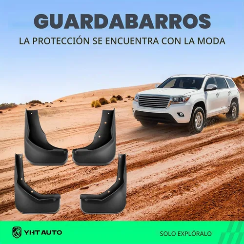 Vista 2 de YHTAUTO Protectores contra salpicaduras para Ford Escape 2013-2019 Sport Utility (no compatible con estribo y modelo de titanio), guardabarros
