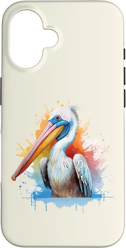 Vista 31 de iPhone 12/12 Pro Pelican Retrato de acuarela - Estuche para amantes de la naturaleza