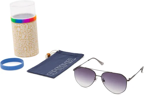 Vista 6 de Foster Grant Retro Aviator Sunglasses