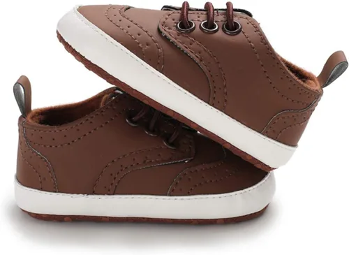 Vista 16 de COSANKIM Zapatos deportivos para bebé niño y niña, zapatos de tobillo altos, antideslizantes, suela suave, zapatos de cuna para niños pequeños