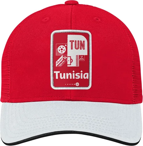 Vista 24 de Outerstuff Sombrero de malla Procrown con mosaico de contraste para la Copa Mundial de la FI verde-blanco