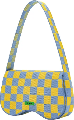 Vista 2 de JW PEI Bolso de hombro de punto Becci para mujer