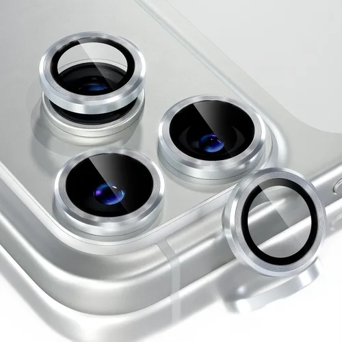 Vista 154 de Choiche Compatible para iPhone 16 Pro/iPhone 16 Pro Max Protector de Lente de Cámara, Vidrio Templado 9H Protector de Pantalla de Cubierta de Cámara