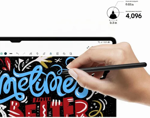 Vista 3 de Galaxy Tab S9 FE S Pen Reemplazo para Samsung Galaxy Tablet S9 FE Stylus Pen, Tab S9 Ultra Stylus (negro)