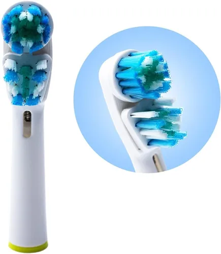 Vista 4 de Cabezales de repuesto para cepillo de dientes eléctrico Braun Oral-B Dual Clean - Paquete de 4