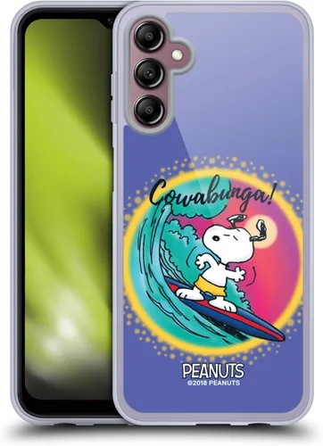 Vista 107 de Head Case Designs Officially Licensed Peanuts Beach Surf Snoopy Boardwalk Airbrush Gel Case [Military Grade Protection] Compatible with Google Pixel