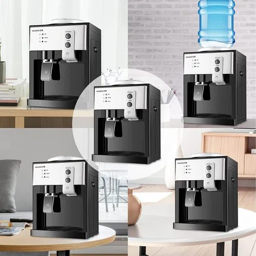 Vista 7 de Dispensador de enfriador de agua de carga superior – Dispensador eléctrico de escritorio caliente y frío, 3 ajustes de temperatura agua hirviendo