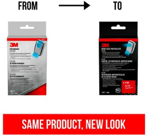 Vista 6 de 3M 7093, P100, 1 par de filtros 7023 por paquete