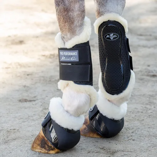 Vista 3 de Professional's Choice Sports Medicine Products Hybrid Splint Horse Boots Fleece Horse Leg Wraps